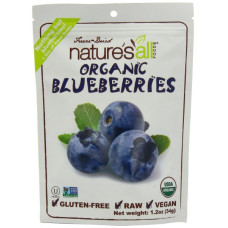 Freeze Dried Blueberries 34g by NATURE'S ALL FOODS