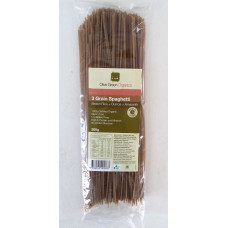 3 Grain Spaghetti 300g by OLIVE GREEN ORGANICS