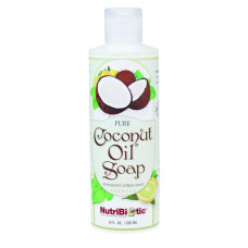 Coconut Oil Soap Peppermint & Bergamot 236ml by NUTRIBIOTIC