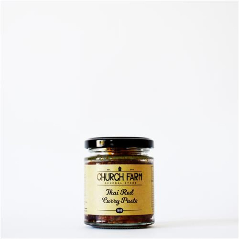 Thai Red Curry Paste 180g by CHURCH FARM