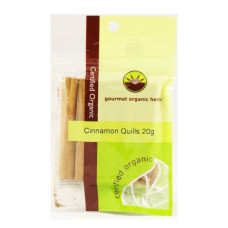 Cinnamon Quills 20g by GOURMET ORGANIC HERBS