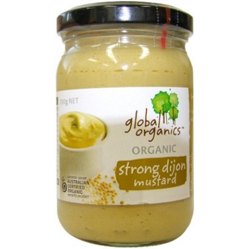 Dijon Mustard 200g by GLOBAL ORGANICS