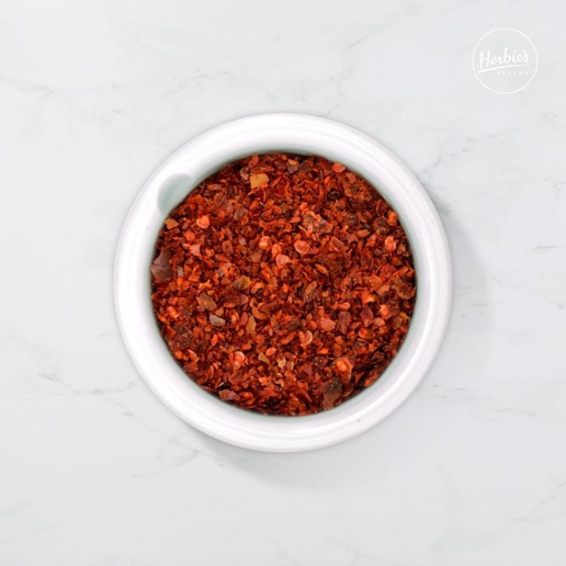 Aleppo Pepper Chilli Flakes 35g by HERBIE'S SPICES