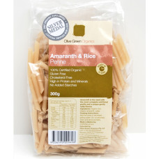 Amaranth & Rice Penne 300g by OLIVE GREEN ORGANICS