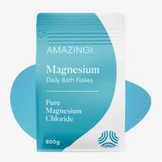 Magnesium Chloride Bath Flakes 800g by AMAZING OILS