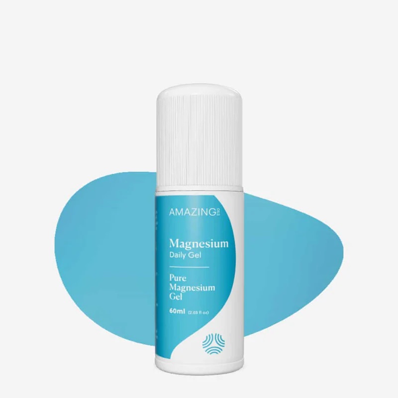 Magnesium Daily Gel Roll-On 60ml by AMAZING OILS
