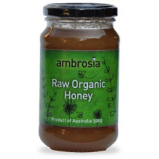 Raw Organic Honey 500g by AMBROSIA