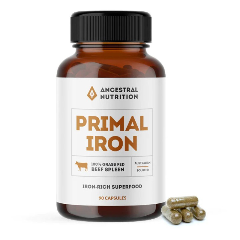 Primal Iron Capsules (90) by ANCESTRAL NUTRITION