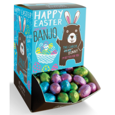Banjo Carob Easter Egg 7.5g by THE CAROB KITCHEN