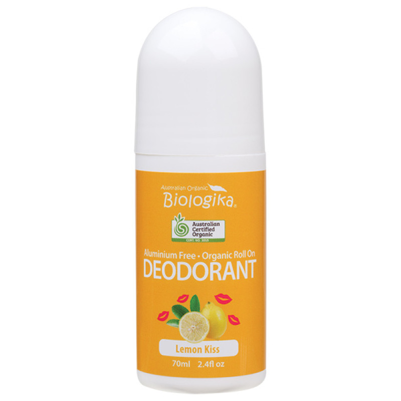 Lemon Kiss Roll-on Deodorant 70ml by BIOLOGIKA