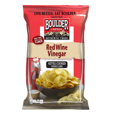 Red Wine Vinegar Chips 142g by BOULDER CANYON