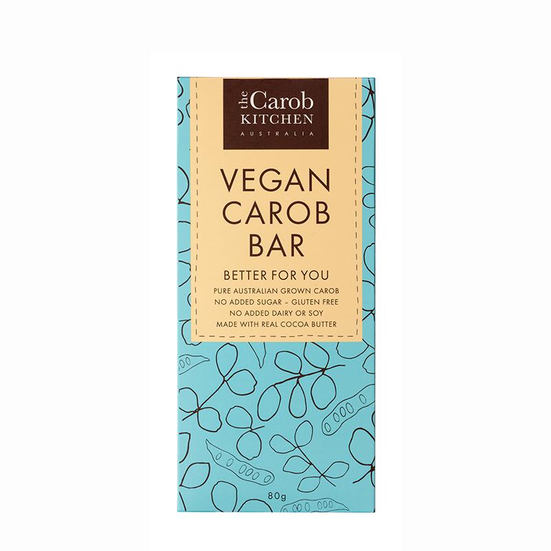 Vegan Carob Bar 80g by THE CAROB KITCHEN