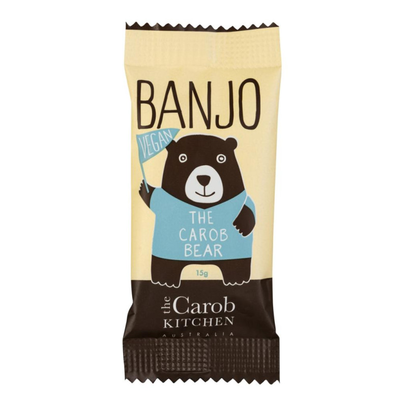 Vegan Banjo Bear 15g by THE CAROB KITCHEN