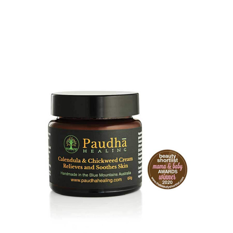 Calendula & Chickweed Cream 60g by PAUDHA HEALING