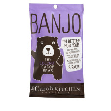 Banjo Bear Coconut (8 Pack) by THE CAROB KITCHEN