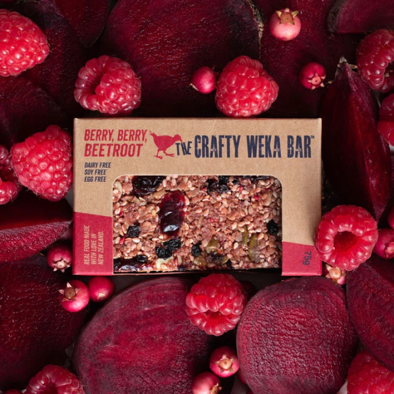 The Crafty Weka Bar - Berry Berry Beetroot 75g by THE CRAFTY WEKA BAR