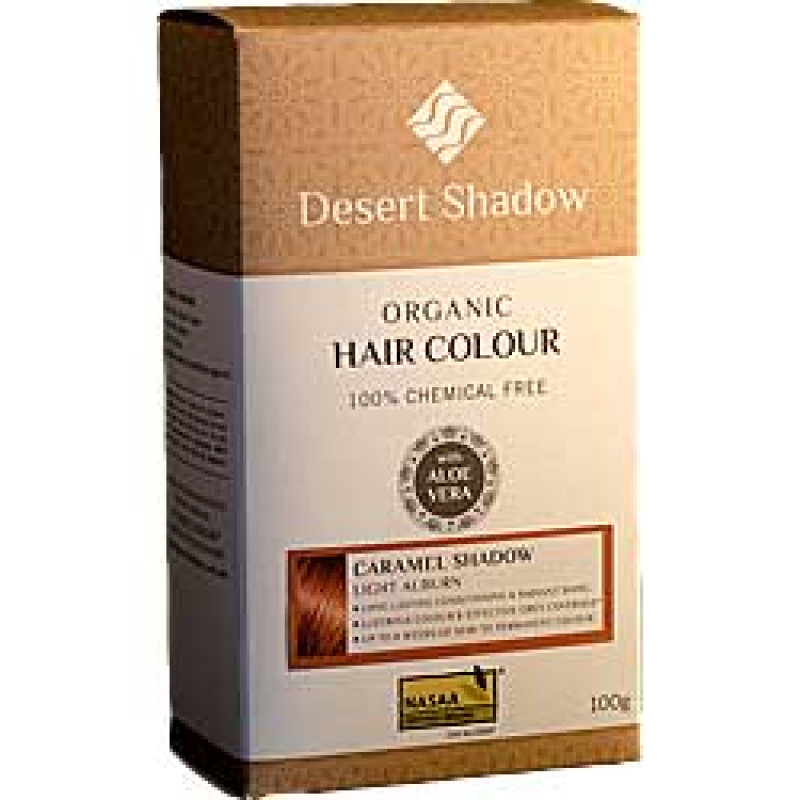 Caramel Shadow Organic Hair Colour 100g by DESERT SHADOW