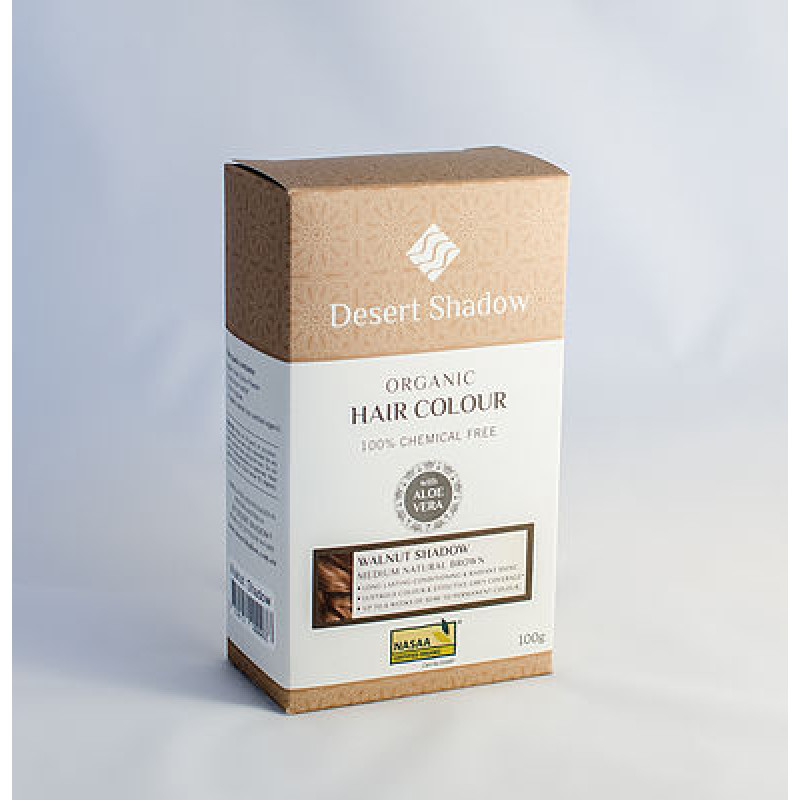 Walnut Shadow Organic Hair Colour 100g by DESERT SHADOW