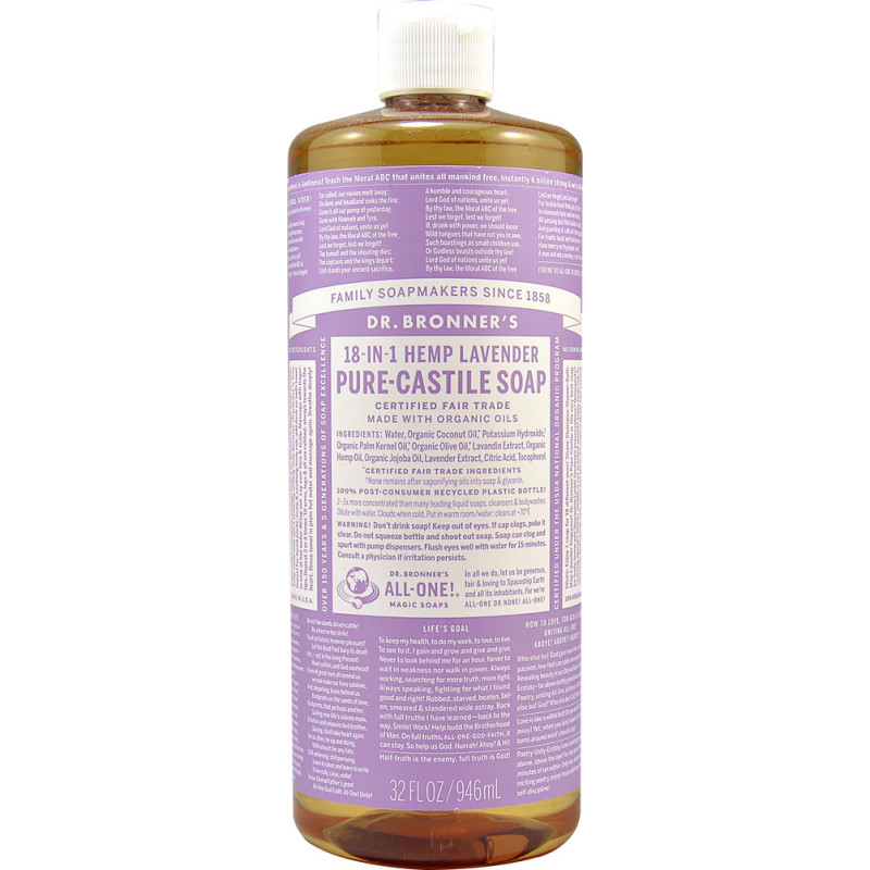 Castile Soap Lavender 946ml by DR BRONNER'S