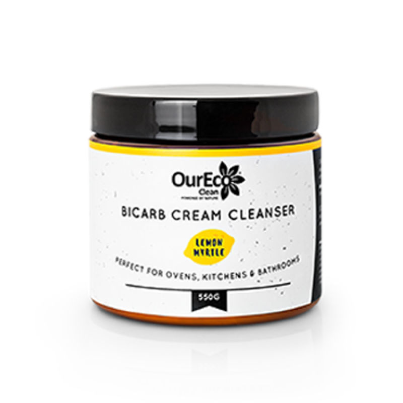 Bicarb Cream Cleanser Lemon Myrtle 550g by OURECO CLEAN
