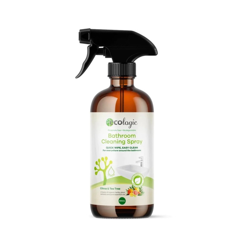 Bathroom Cleaning Spray Citrus & Tea Tree 500ml by ECOLOGIC