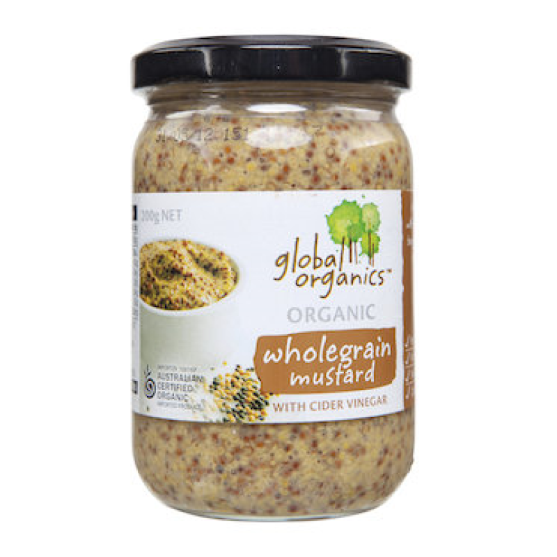 Wholegrain Mustard 200g by GLOBAL ORGANICS