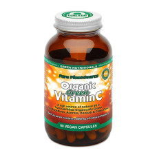 Organic Green Vitamin C Capsules (60) by GREEN NUTRITIONALS