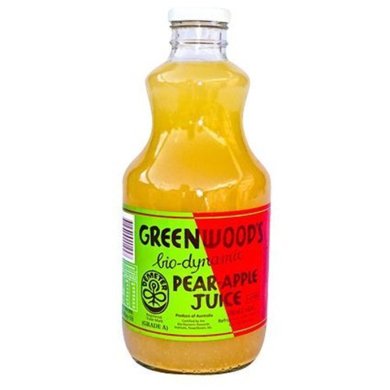 Biodynamic Pear-Apple Juice 1L by GREENWOOD'S