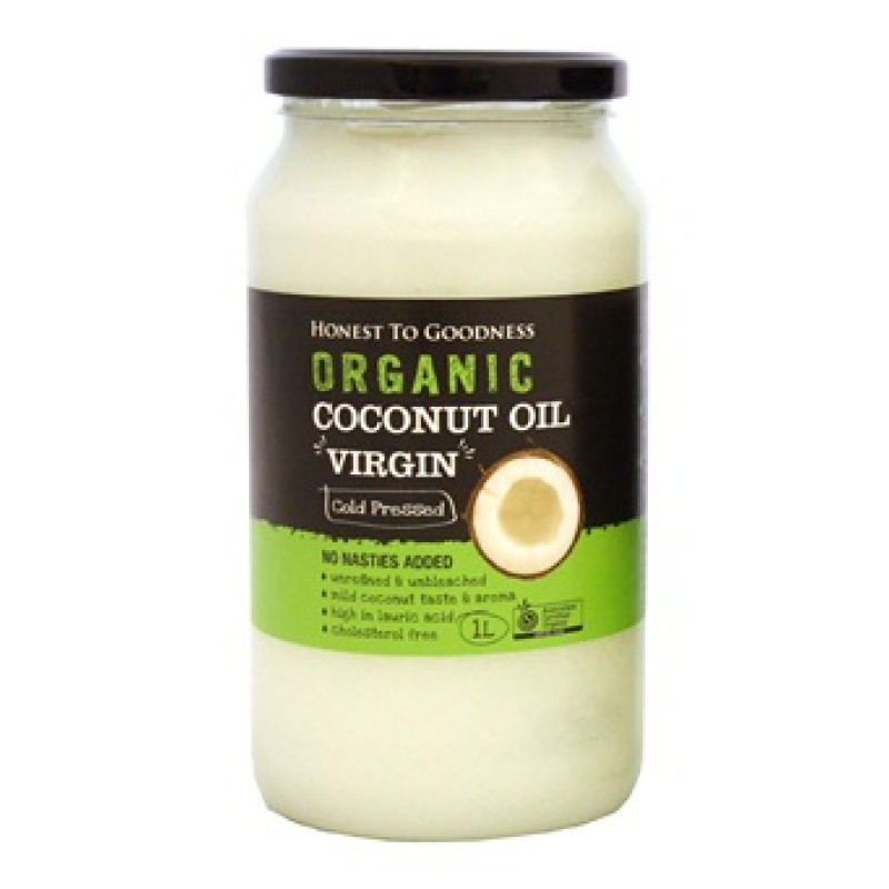 Organic Virgin Coconut Oil 1L by HONEST TO GOODNESS
