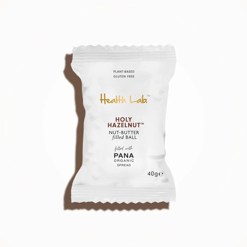Holy Hazelnut Nut Butter Filled Ball 40g by HEALTH LAB