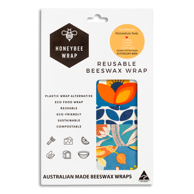 Honeybee Wrap Collection Pack (Set of 4) by HONEYBEE WRAP