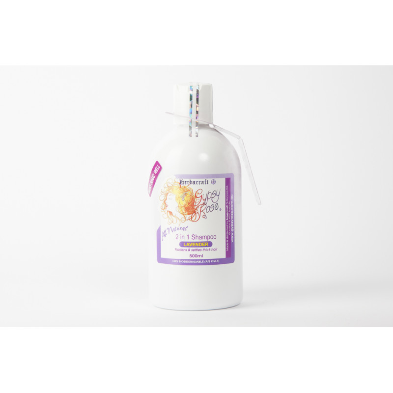 2 in 1 Shampoo Lavender 500ml by GYPSY ROSE