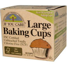 Large Baking Cups (60) by IF YOU CARE