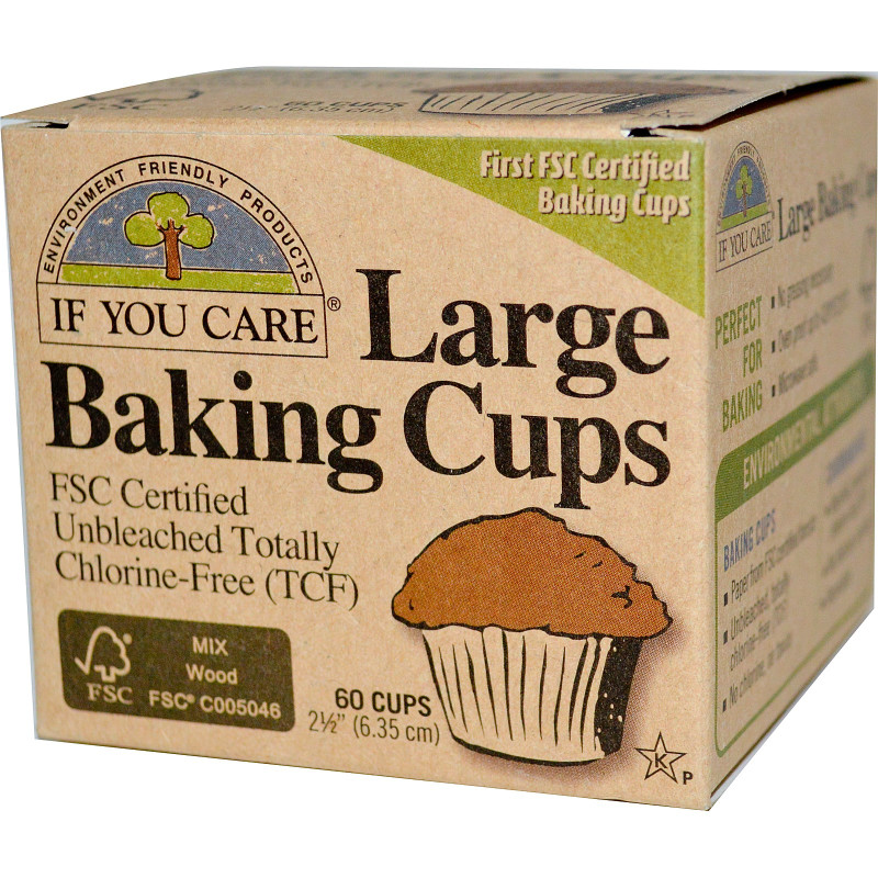 Large Baking Cups (60) by IF YOU CARE