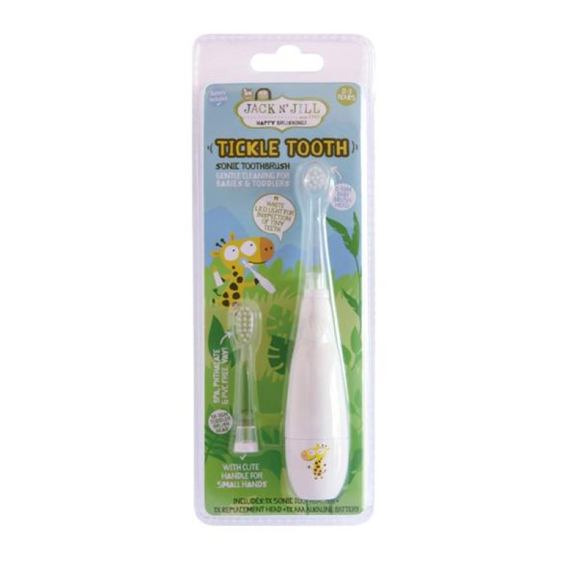 Tickle Tooth Sonic Toothbrush (0-3yrs) by JACK N' JILL
