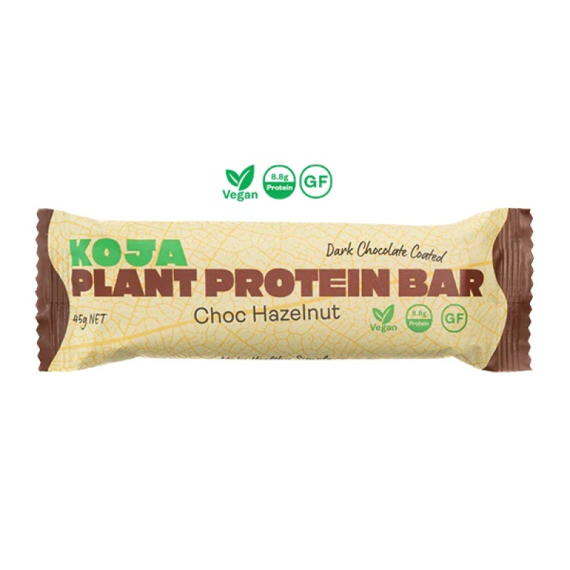 Plant Protein Bar Choc Hazelnut 45g by KOJA