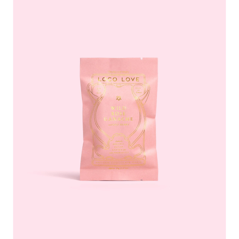 Wild Rose Ganache Single 30g by LOCO LOVE