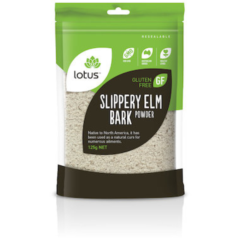 Slippery Elm Bark 125g by LOTUS