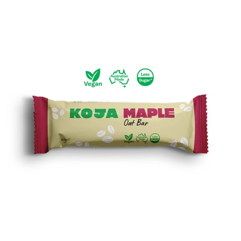 Maple Oat Bar 60g by KOJA