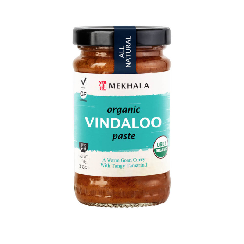 Organic Vindaloo Paste 100g by MEKHALA