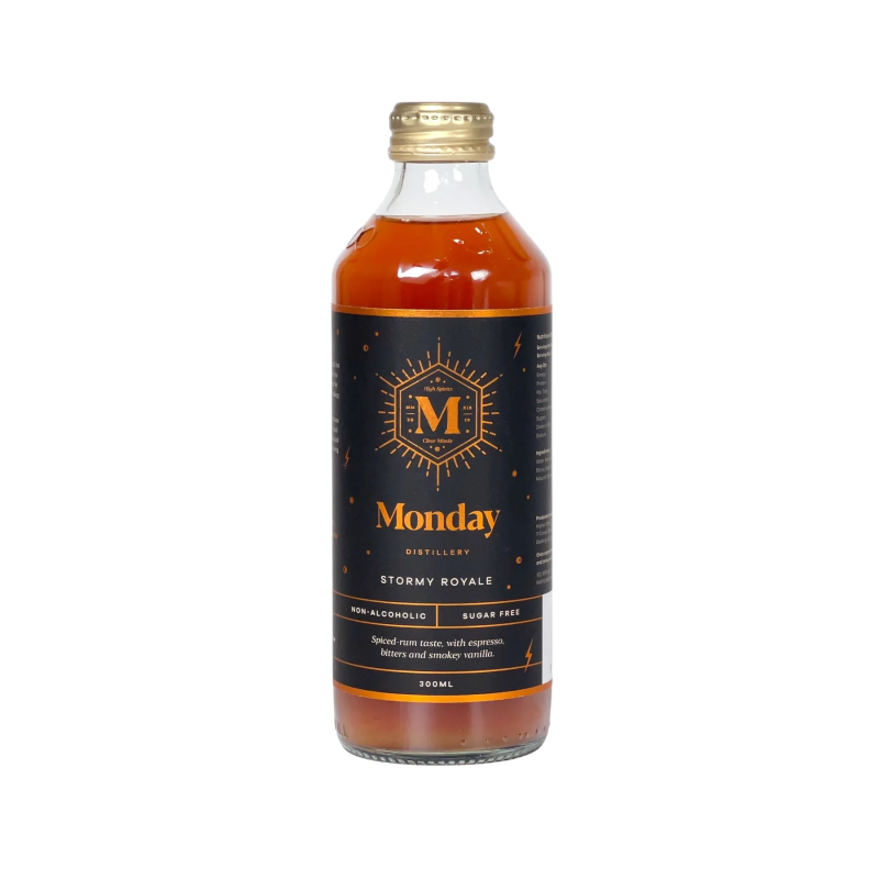 Non Alcoholic Stormy Royale 300ml by MONDAY DISTILLERY