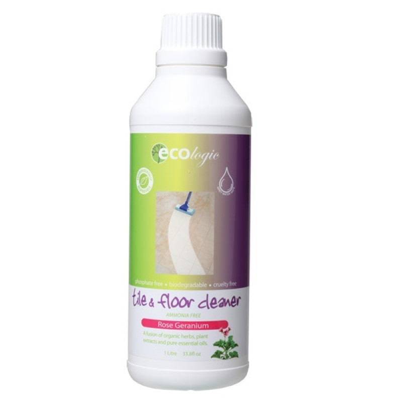 Tile & Floor Cleaner Rose Geranium 1L by ECOLOGIC