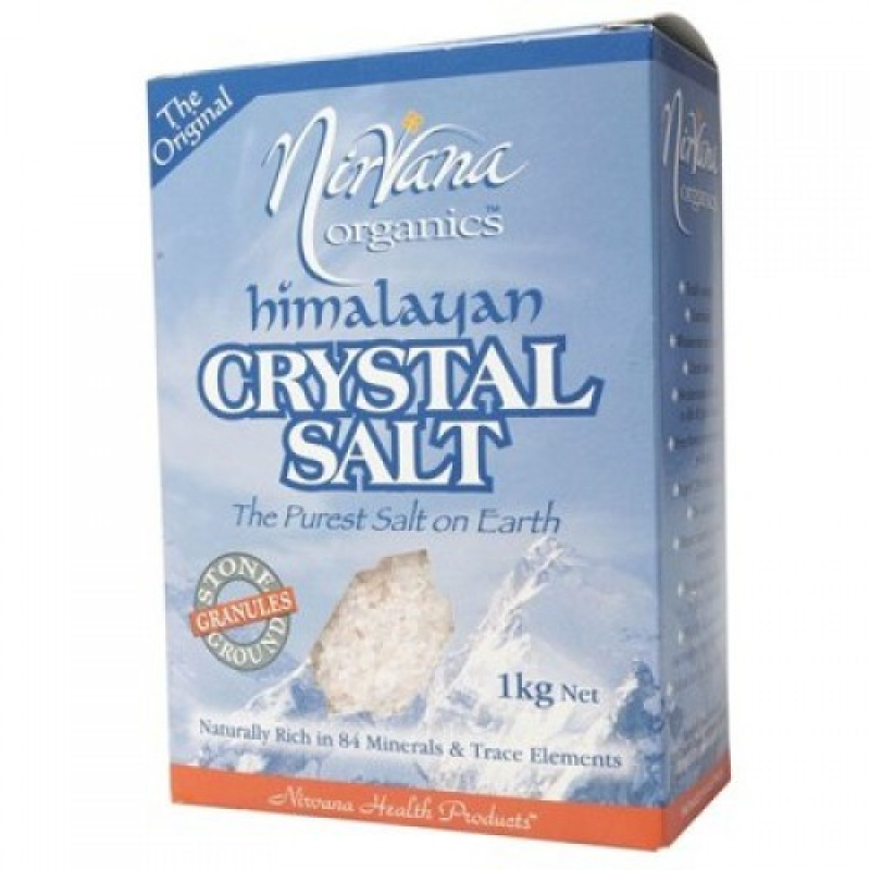 Himalayan Salt Fine 1kg by NIRVANA ORGANICS
