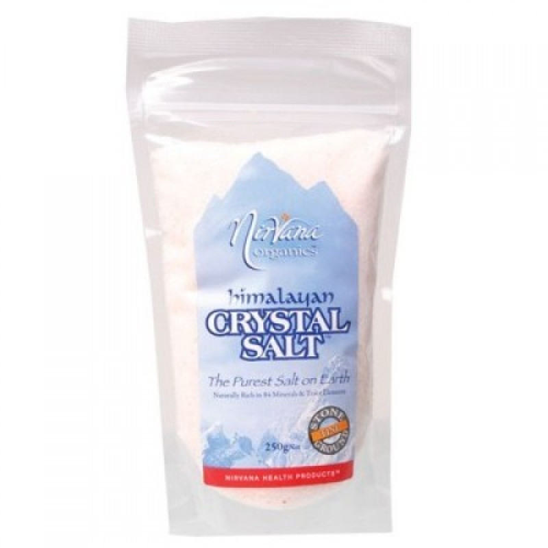 Himalayan Salt Fine 250g by NIRVANA ORGANICS