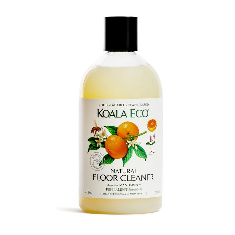 Natural Floor Cleaner Mandarin & Peppermint 500ml by KOALA ECO