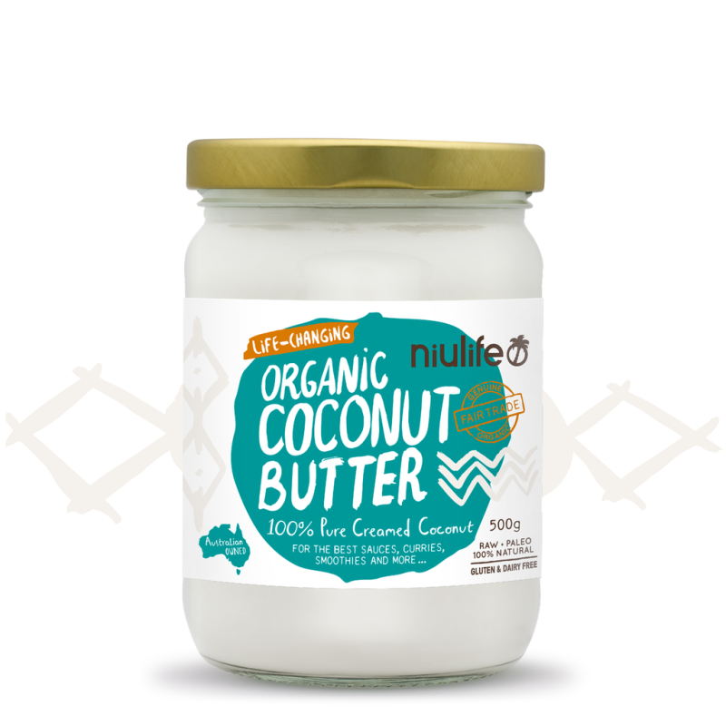 Organic Coconut Butter (Creamed Coconut) 500g by NIULIFE