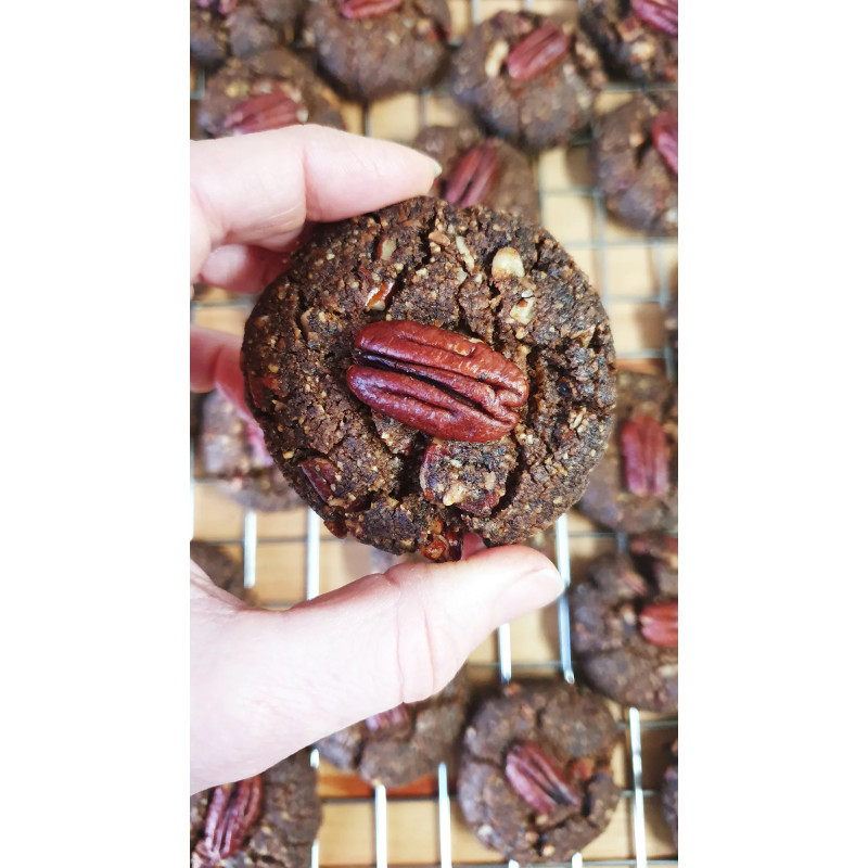 Keto Cookies with Almond, Pecan & Maple (6) 215g by NO GRAINER
