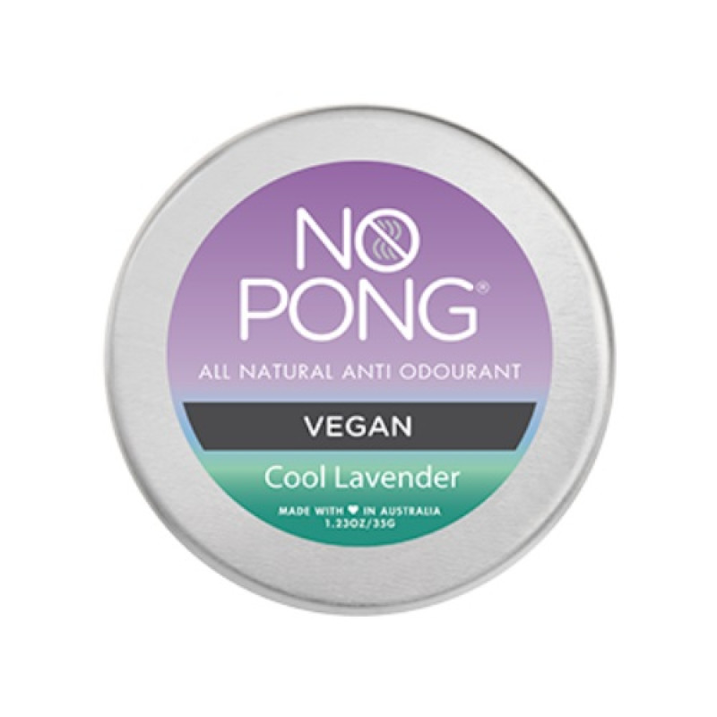 No Pong Vegan Cool Lavender Deodorant Paste 35g by NO PONG
