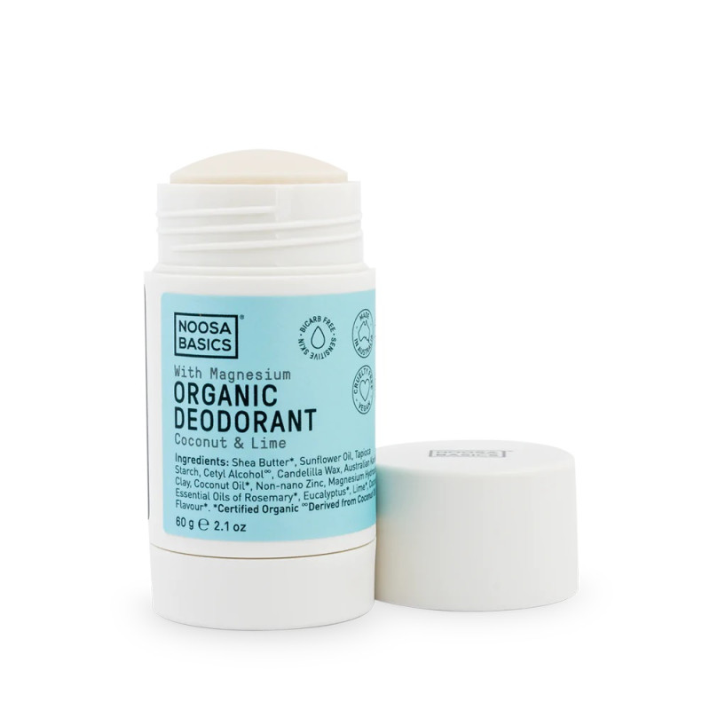 Deodorant Stick - Coconut & Lime 60g by NOOSA BASICS