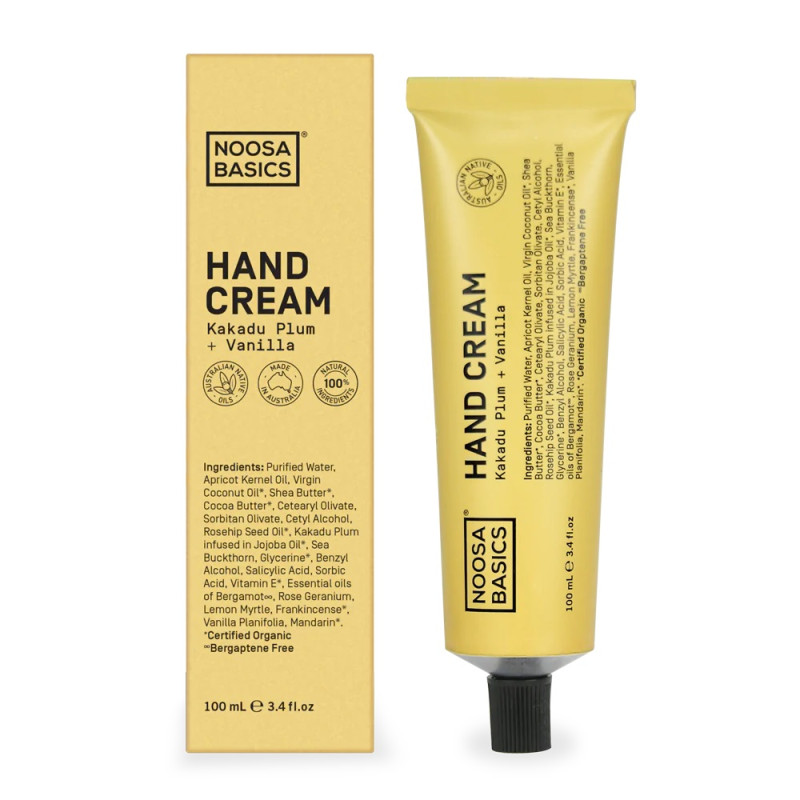 Hand Cream - Kakadu Plum + Vanilla 100ml by NOOSA BASICS
